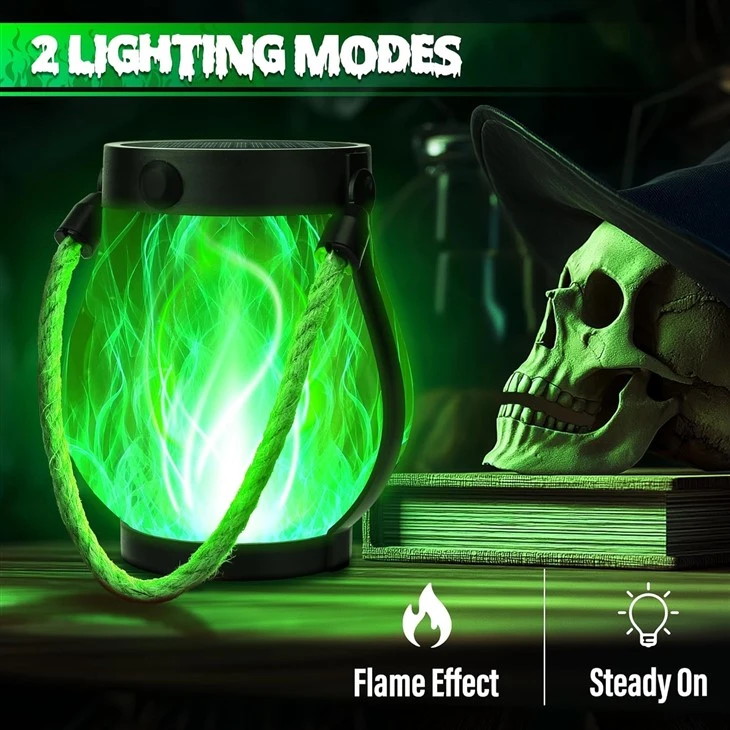 Dancing Flame Solar Lantern Outdoor Lights high quality