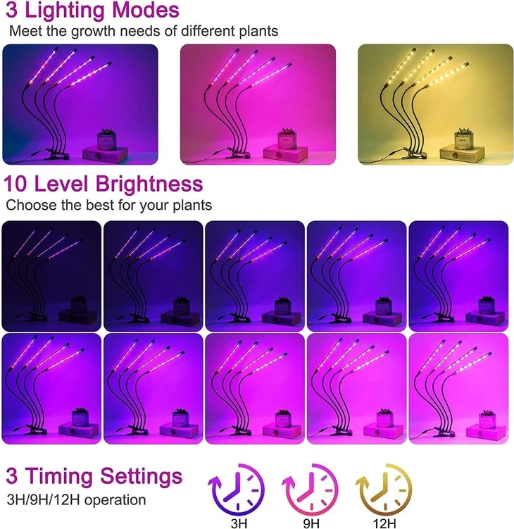 Full Spectrum Red Blue Spectrum Lamp LED Grow Light