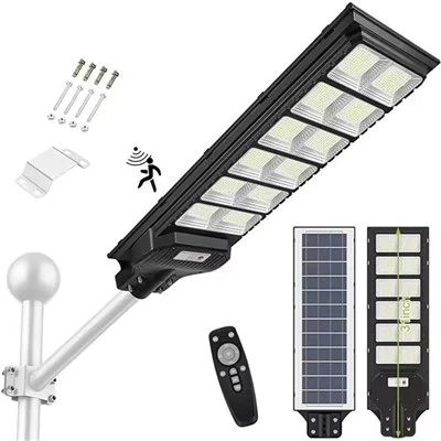 IP65 Suya Dayanıklı 60 Watt Güneş Enerjili Sokak Lambası