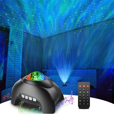 LED Galaxy Işık Aurora Yıldız Projektörü