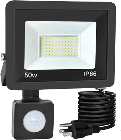 Güvenlik Gıda Işığı Ultra Parlak IP66 Su Geçirmez LED Hareket Sensörü