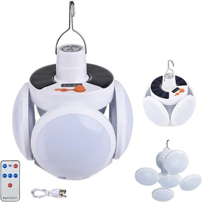 Güneş Katlanır Kamp Işığı